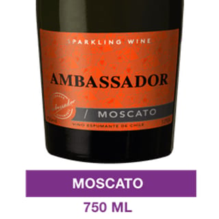 Espumante Ambassador Moscato 750 cc
