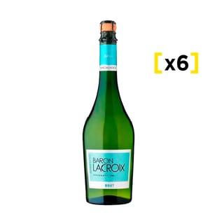 Espumante Baron Lacroix Brut 750 Cc X6
