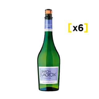 Espumante Baron Lacroix Moscato 750 Cc X6