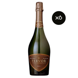 Espumante Casa Silva Fervor Brut de la Costa Fría Metodo Tradicional 750cc x6 ($11.990 c/u)