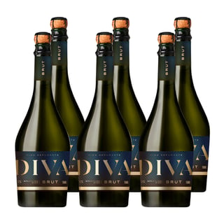 Espumante Diva Brut 750cc x6 ($2.990 c/u)