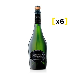 Espumante Drizza Extra Brut 750cc X6