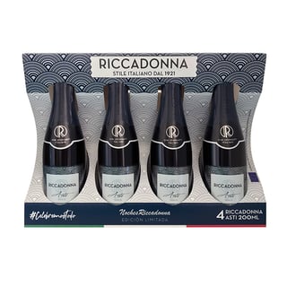 Espumante Riccadonna Asti Botella 200cc X4