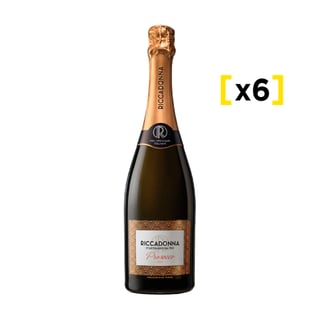 Espumante Riccadonna Prosecco Botella 750cc X6