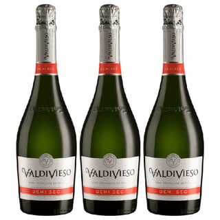 Espumante Valdivieso Demi Sec Botella 750cc X3