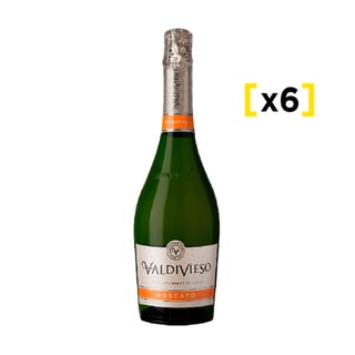 Espumante Valdivieso Moscato Botella 750cc X6