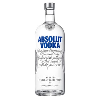 Galón Vodka Absolut Blue - 1.75L