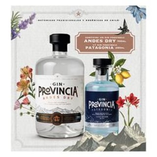 Gin Andes 40° 700 cc + Gin Patago 43° 250 cc
