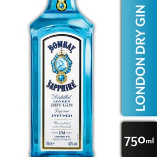Gin Bombay Saphire - London Dry - 750ml