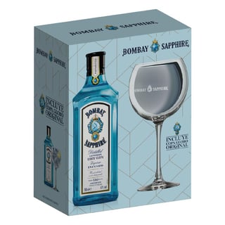 Gin Bombay Sapphire 750 cc + copón
