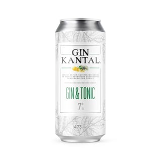 Gin Kantal tonic lata 473 cc
