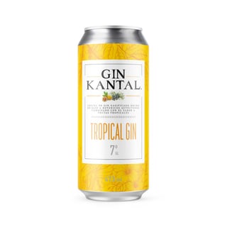 Gin Kantal tropical lata 473 cc