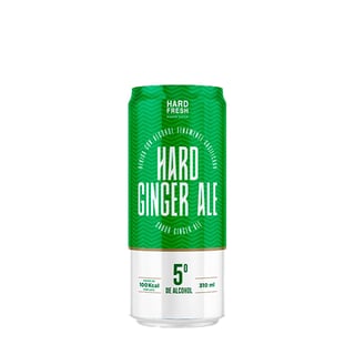 Hard Fresh Soda Ginger Lata 310