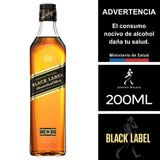 Johnnie Walker Black Label 200 Ml.
