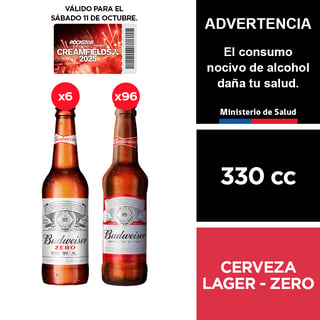Kit Budweiser + Entrada Creamfields 2025 - Sábado