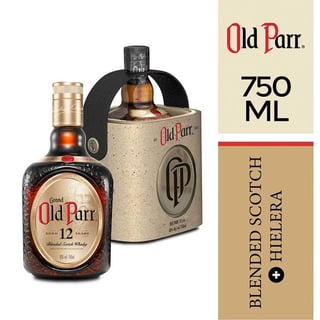KIT WHISKY OLD PARR 750cc + HIELERA 