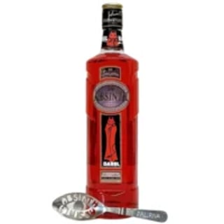 Licor Absenta Dabel Roja 700cc + Cuchara
