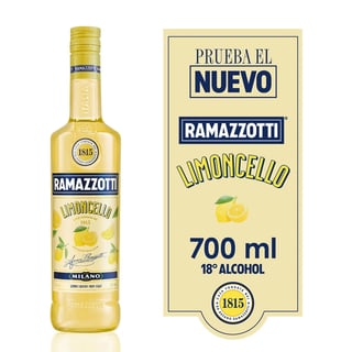 Licor aperitivo limoncello Ramazzotti 700 cc