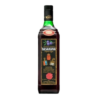 Licor Español Pacharán Basarana Etiqueta Negra 25% alc - 1L