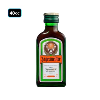 Licor Jagermeister 40cc 35º alc.