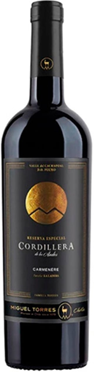 Miguel Torres Cordillera De Los Andes Reserva Especial Carmenere 2023