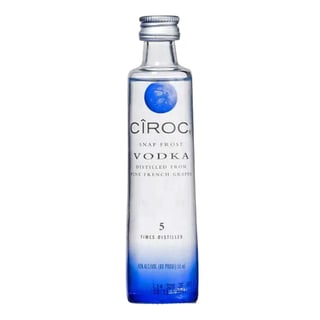 Miniatura Vodka Ciroc - 50ml (vidrio)