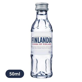 Miniatura Vodka Finlandia Original 50ml (plástico)