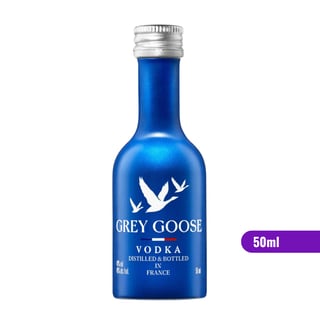 Miniatura Vodka Grey Goose - 50ml (aluminio)
