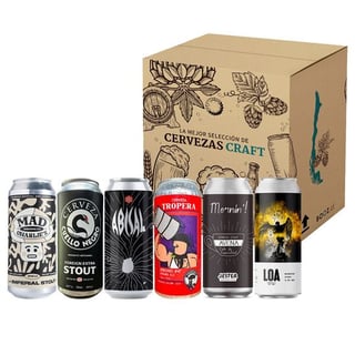 Mix Cervezas Craft N4: Stout & Dark