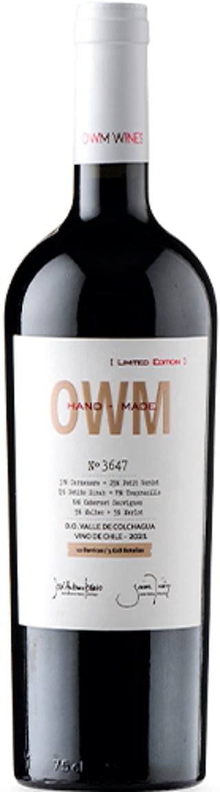 Owm Hand Made Limited Edition Ensamblaje Tinto 2021