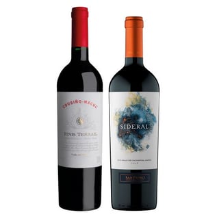 PACK: 1x Vino Cousiño Macul Finis Terrae (CA/ME/SY) 750cc + 1x Vino Sideral Blend 750cc