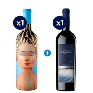 Pack 2 Vinos: VIK La Piu Belle Ensamblaje + Miguel Torres Conde de Superunda Premium Blend (v3)