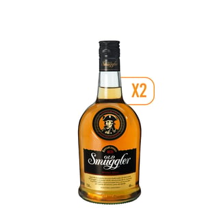 Pack 2x Whisky Old Smuggler 750cc