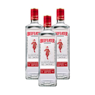 Pack 3 Gin Beefeater London Dry Gin 40° 750cc ($11.790 c/u)