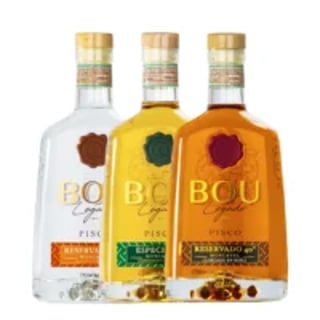 Pack 3 Piscos Bou Legado Variedades