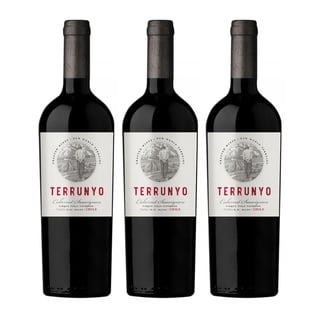 Pack 3 Vinos Terrunyo Cabernet Sauvignon 750cc
