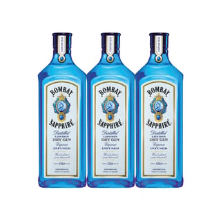 Pack 3x Gin Bombay Sapphire 40º 750cc