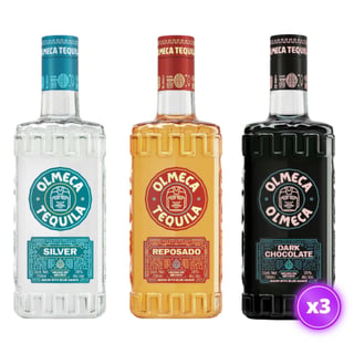 Pack 3x Tequila Olmeca - Mix - 700ml