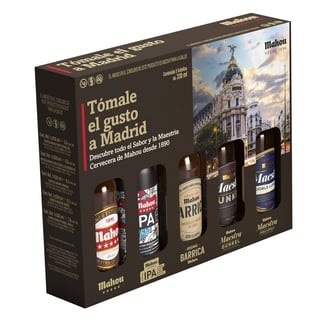 Pack 5 Variedades Mahou 330cc