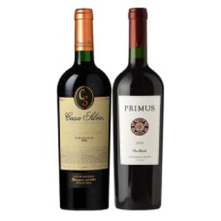Pack 6 botellas Casa Silva Gran Reserva Carmenere + 6 Veramonte Primus Blend