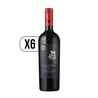Pack 6x Vino Oveja Negra Gran Reserva Carmenere 750cc