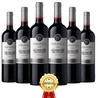 Pack 6x Vinos León de Tarapacá Varietal - Carmenere - 750ml