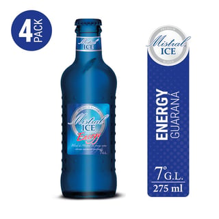 Pack cóctel Mistral Ice energy 4 unidades de 275 cc