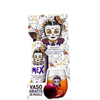 Pack Crema de Maracuya Mex con Tequila 700cc + Vaso