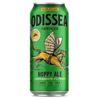 Pack de 6 latas Cerveza Odissea (by Kross) Hoppy Ale 470 cc ($990 c/u)