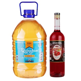 Pack Dieciochero Terremoto Pipeño 5L + Granadina Grandel 750ml