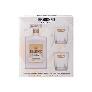 Pack Disaronno Velvet 700cc + Dos Vasos