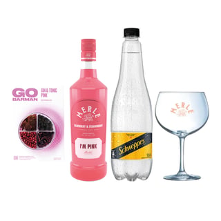 Pack Gin Merle Pink Tonic