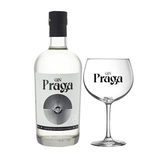 Pack Gin Praga Dry 38° 700cc + Copa Praga de Regalo