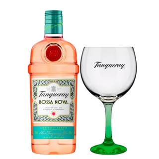 Pack Gin Tanqueray Bossa Nova - 700ml + Copa Tanqueray (Vidrio)